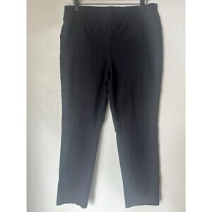 Tribal, Women’s Century Twill‎ Front Black Pants,Pockets, Size 14